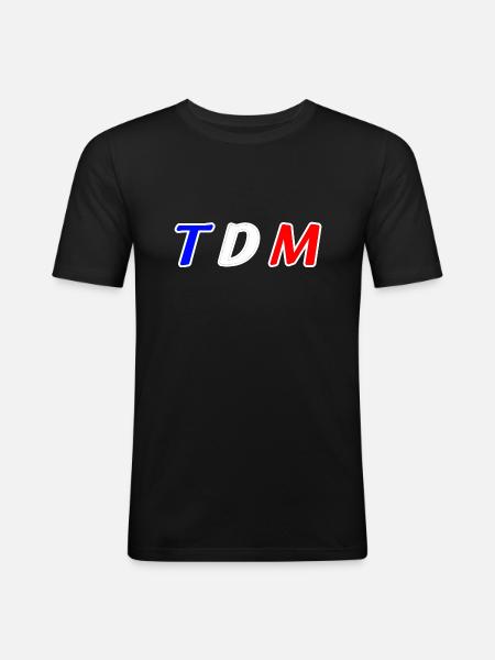 Tdm - Men's Slim Fit T-Shirt - black