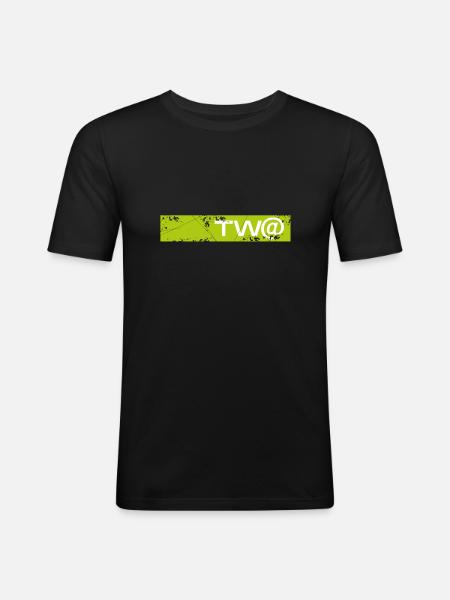 TW@Tee - Men's Slim Fit T-Shirt - black