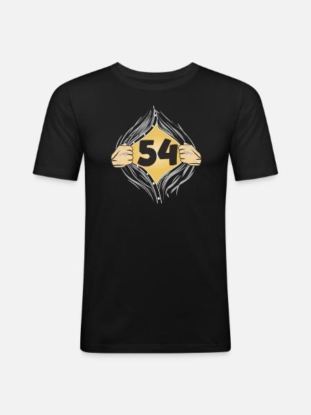 54 PUT ON SHIRT - Men's Slim Fit T-Shirt - black