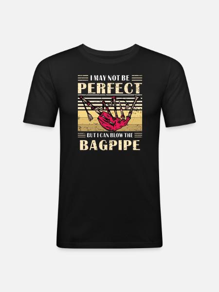 DUDDELSACK - Men's Slim Fit T-Shirt - black