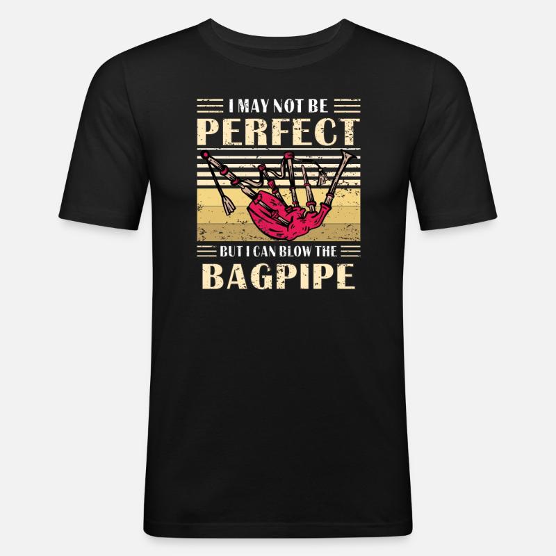 DUDDELSACK - Männer Slim Fit T-Shirt - Schwarz