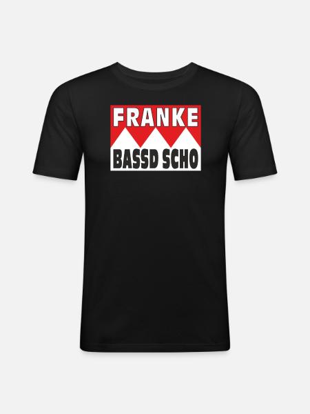 FRANKE BASSD SCHO - Men's Slim Fit T-Shirt - black