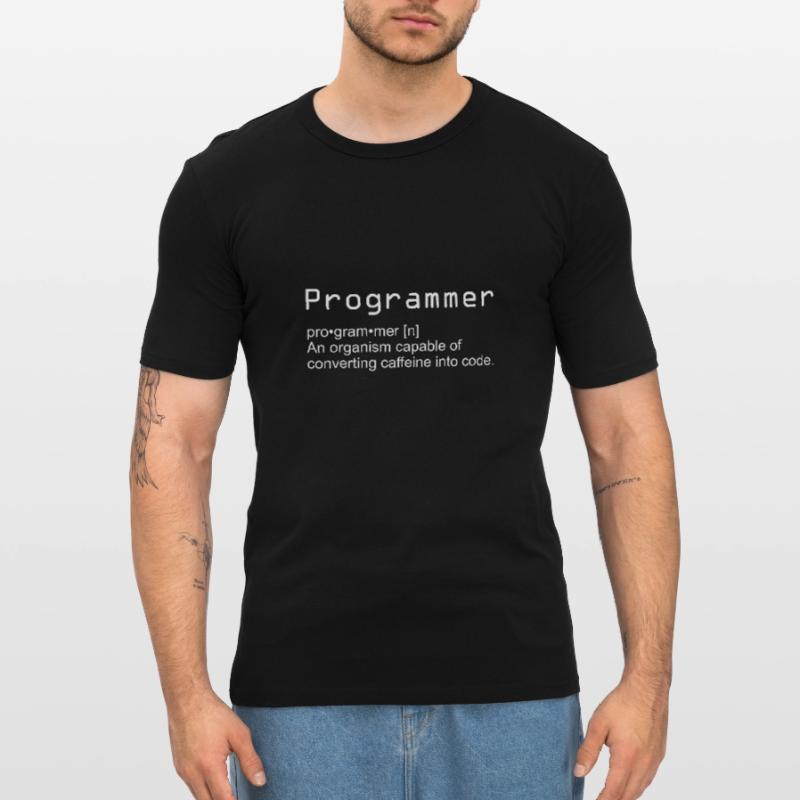 Programmers program nerd geek gift Men's Slim Fit T-Shirt