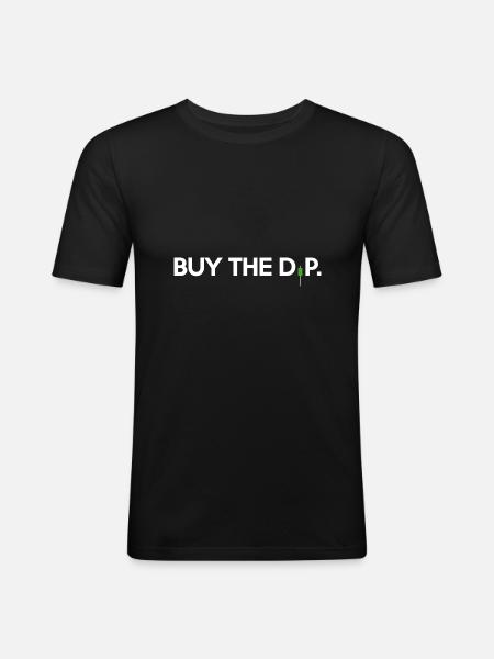Buy the dip - Men's Slim Fit T-Shirt - black