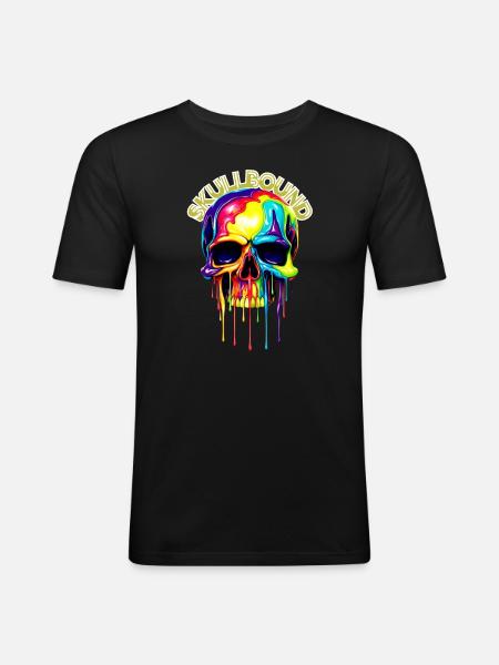 Skullbound - Men's Slim Fit T-Shirt - black
