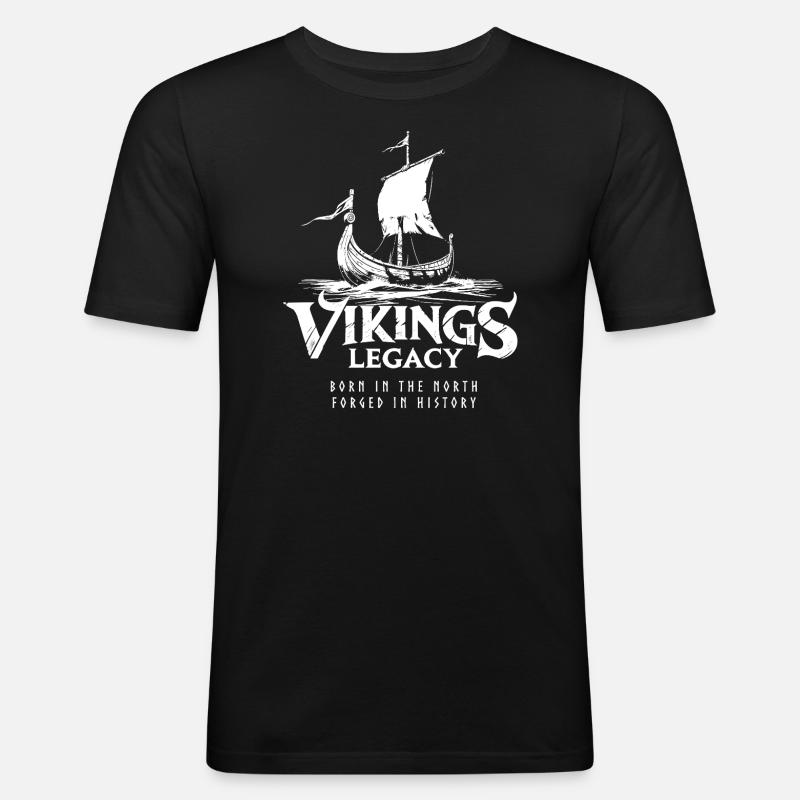 Drakkar - Männer Slim Fit T-Shirt - Schwarz