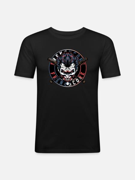 FRENCHCORE - Männer Slim Fit T-Shirt - Schwarz