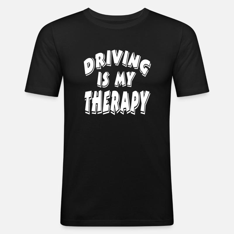 Car - Men's Slim Fit T-Shirt - black
