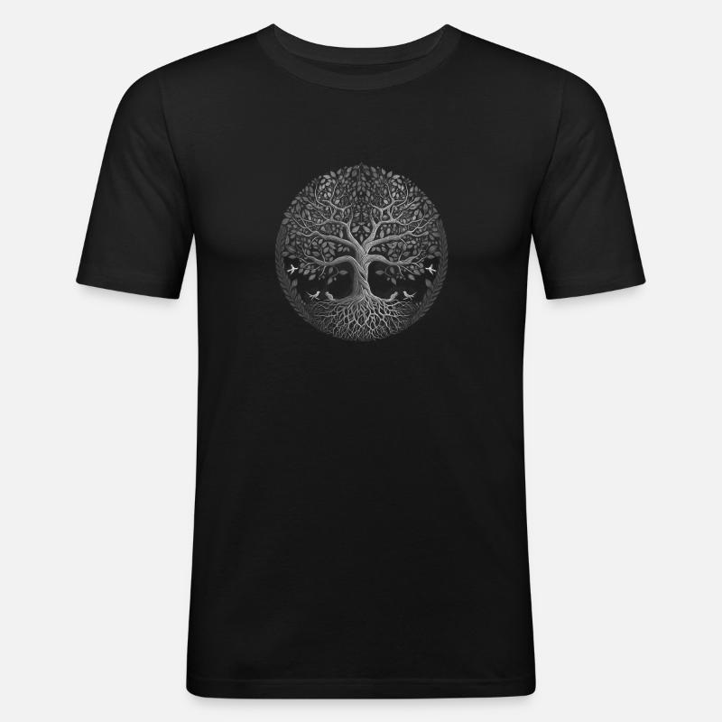 Black Coven - Magic Tree - Men's Slim Fit T-Shirt - black