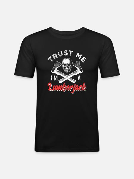 Lumberjack - Men's Slim Fit T-Shirt - black