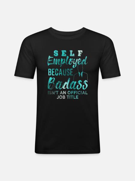 Independently - Men's Slim Fit T-Shirt - black