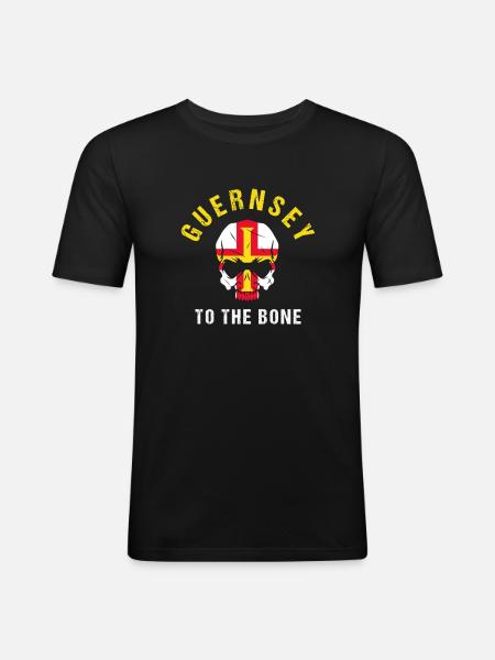 guernsey - Men's Slim Fit T-Shirt - black