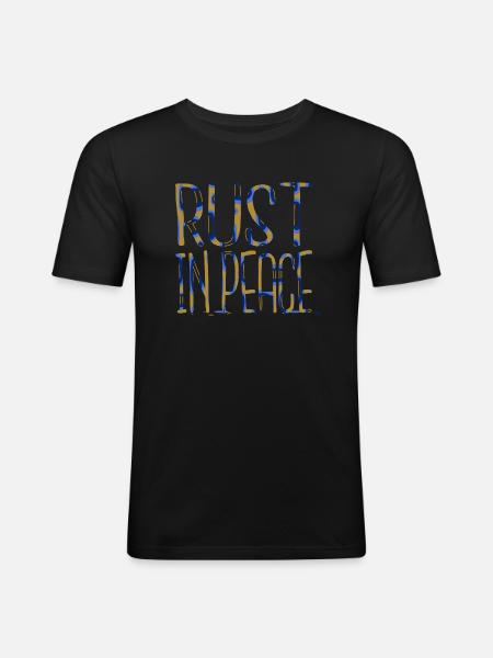 joke aerospace engineering robotics engineer - Men's Slim Fit T-Shirt - black