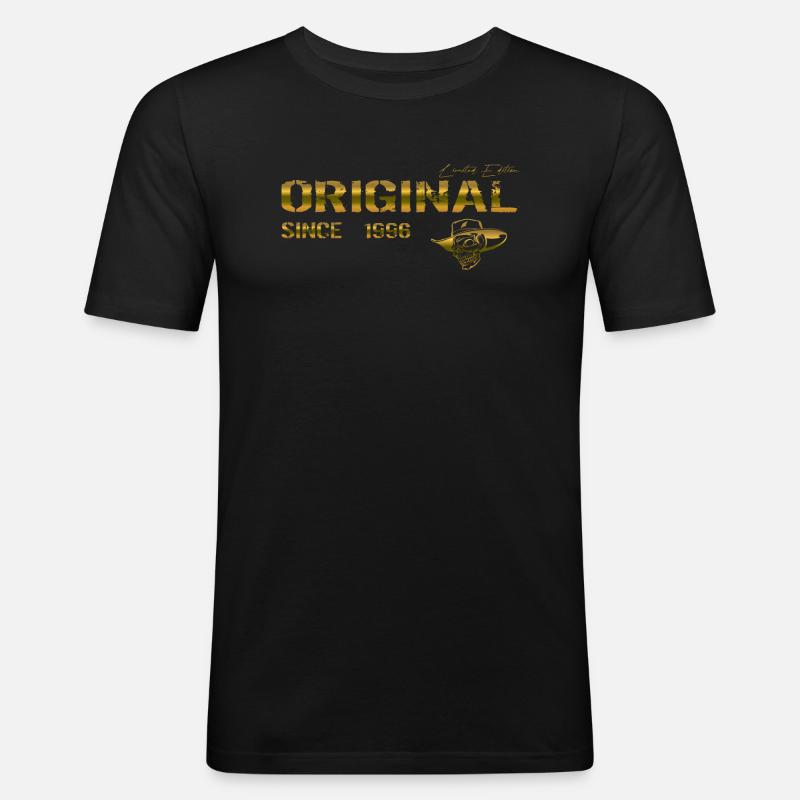 Original since 1996 - Männer Slim Fit T-Shirt - Schwarz