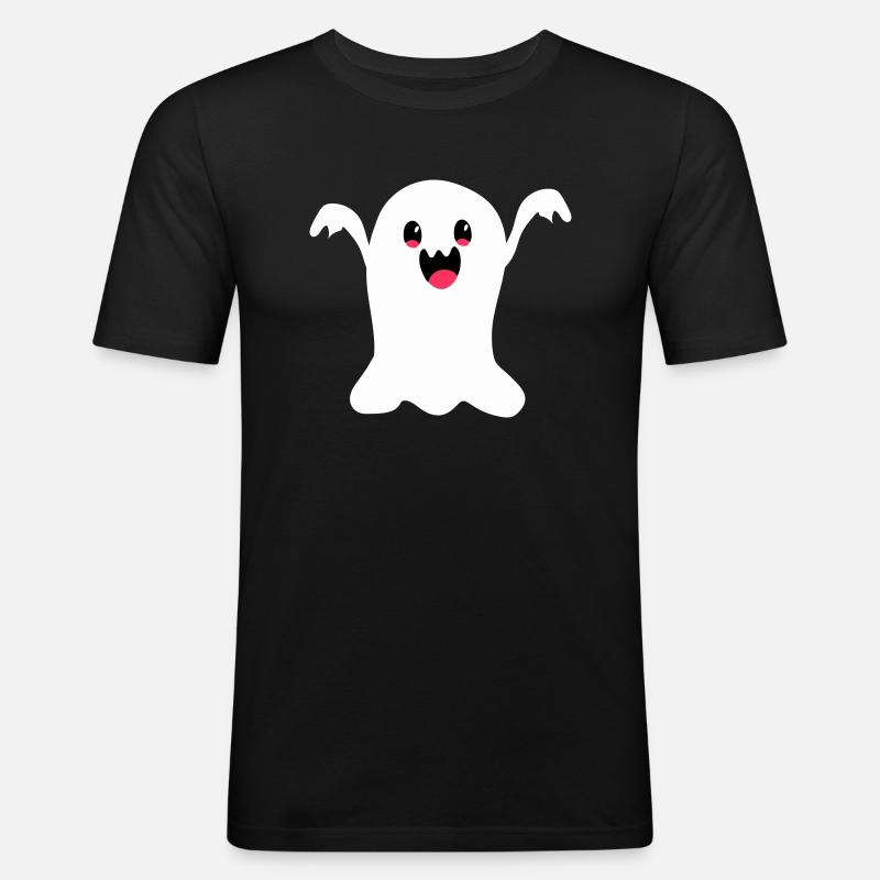 geist - Männer Slim Fit T-Shirt - Schwarz