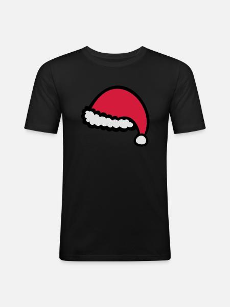 Christmas has - Men's Slim Fit T-Shirt - black