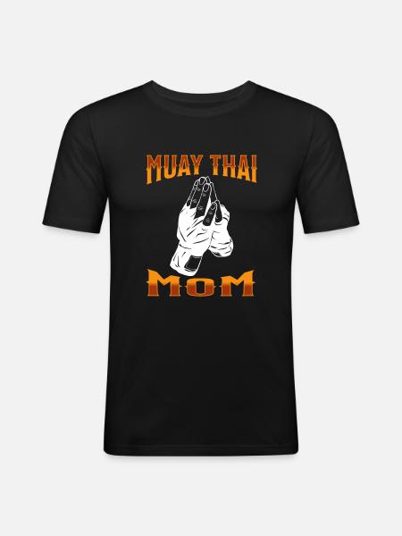 Muay Thai Boxing Muay Thai - Men's Slim Fit T-Shirt - black