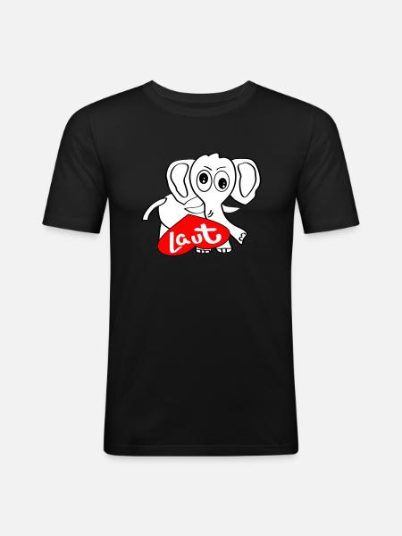 Proboscis - Men's Slim Fit T-Shirt - black