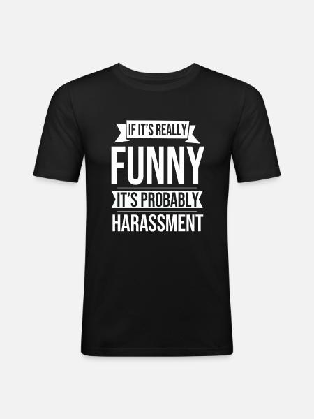 Human Resources Personalabteilung HR Manager - Männer Slim Fit T-Shirt - Schwarz