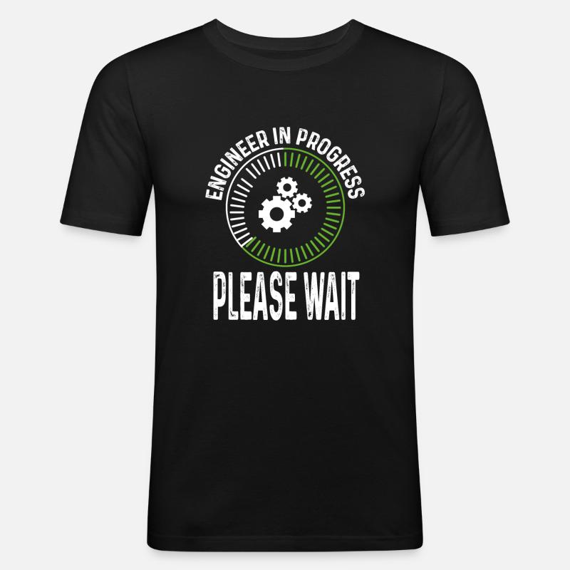 Engineering Engineering School Future Engineer - Männer Slim Fit T-Shirt - Schwarz