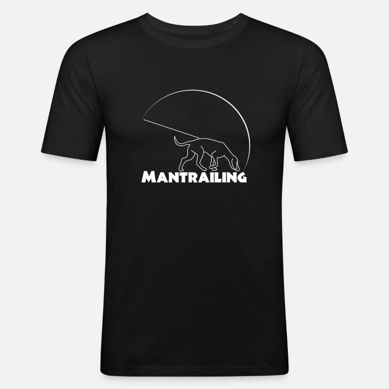 MT1 3 2 - Männer Slim Fit T-Shirt - Schwarz