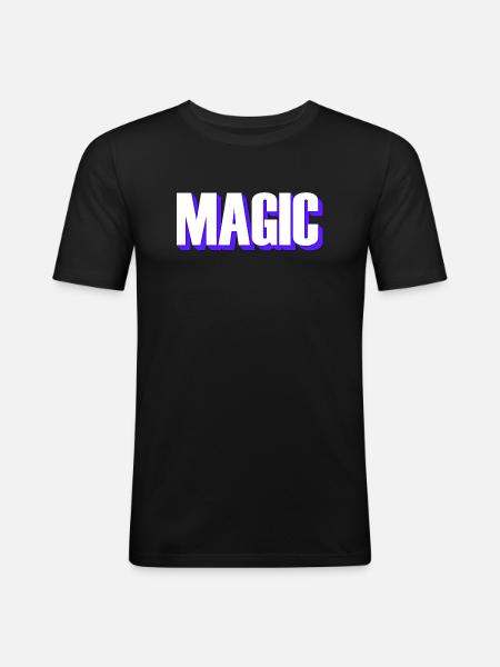 Magic - Men's Slim Fit T-Shirt - black