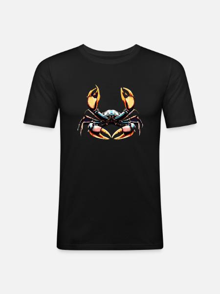 LOBSTERS - Men's Slim Fit T-Shirt - black