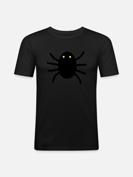Insekt - Männer Slim Fit T-Shirt - Schwarz