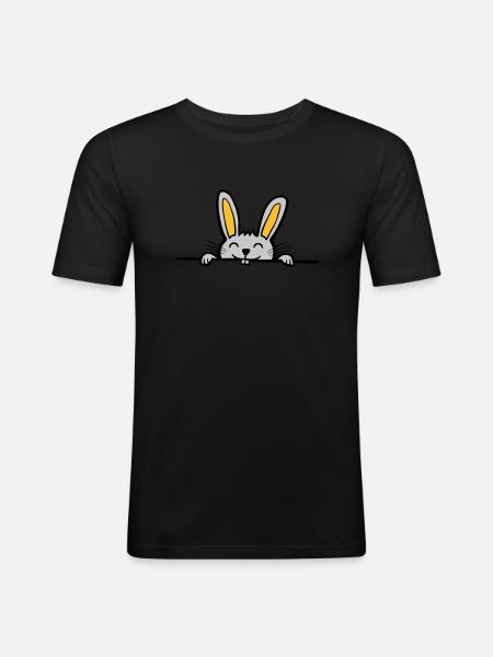 hides - Men's Slim Fit T-Shirt - black