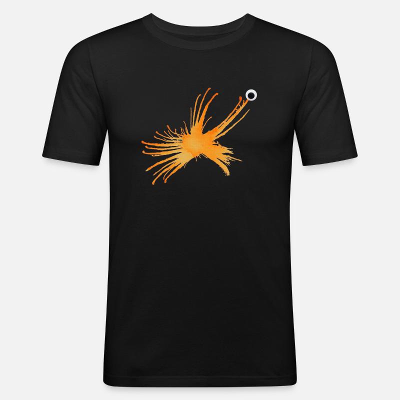 MonstRumms Nr. 20 - Männer Slim Fit T-Shirt - Schwarz