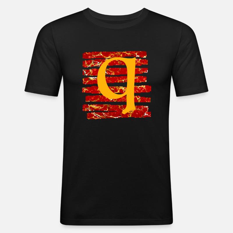 Bande E 232 Q - T-shirt près du corps Homme - noir