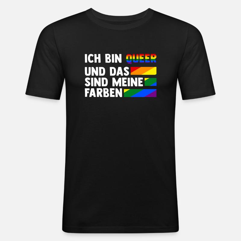 Schullehrer Lehrer - Männer Slim Fit T-Shirt - Schwarz