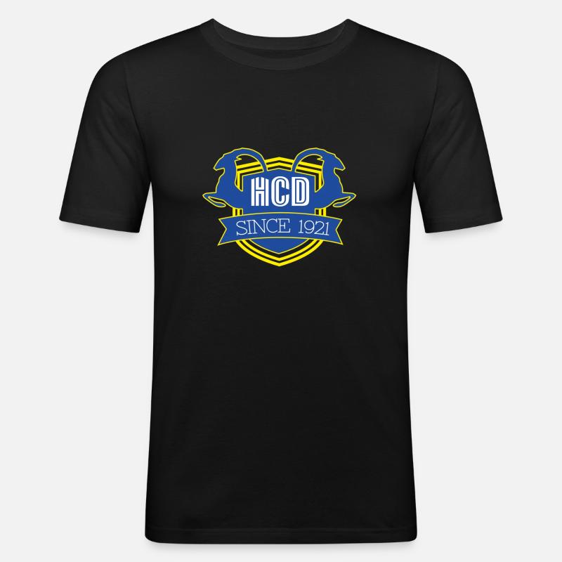HCD - Classic - Männer Slim Fit T-Shirt - Schwarz