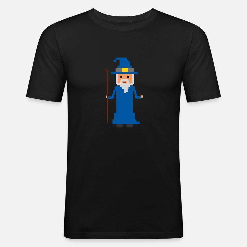 Entwickler Open Sourcerer Lustige Geschenkidee - Männer Slim Fit T-Shirt - Schwarz
