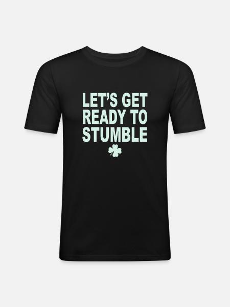 Stumble - Men's Slim Fit T-Shirt - black