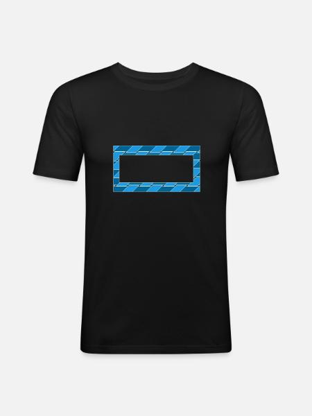 Design yourself - Men's Slim Fit T-Shirt - black