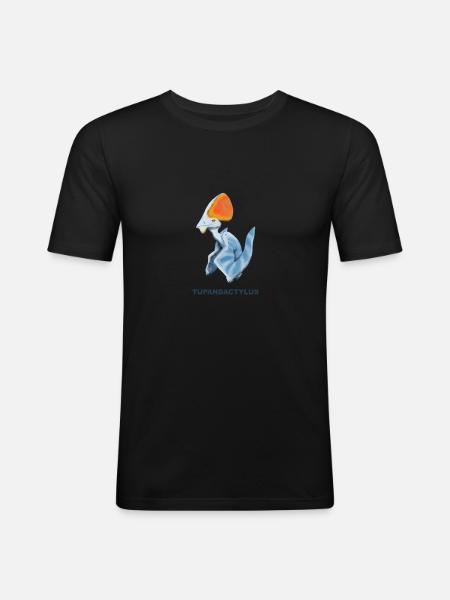 TUPANDACTYLUS - Men's Slim Fit T-Shirt - black