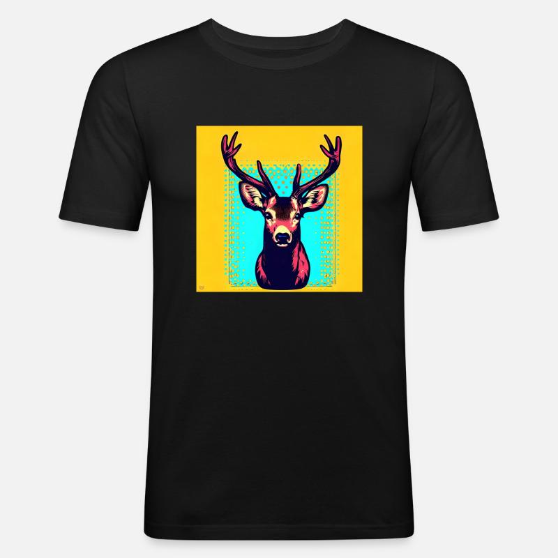 dr5 - Men's Slim Fit T-Shirt - black