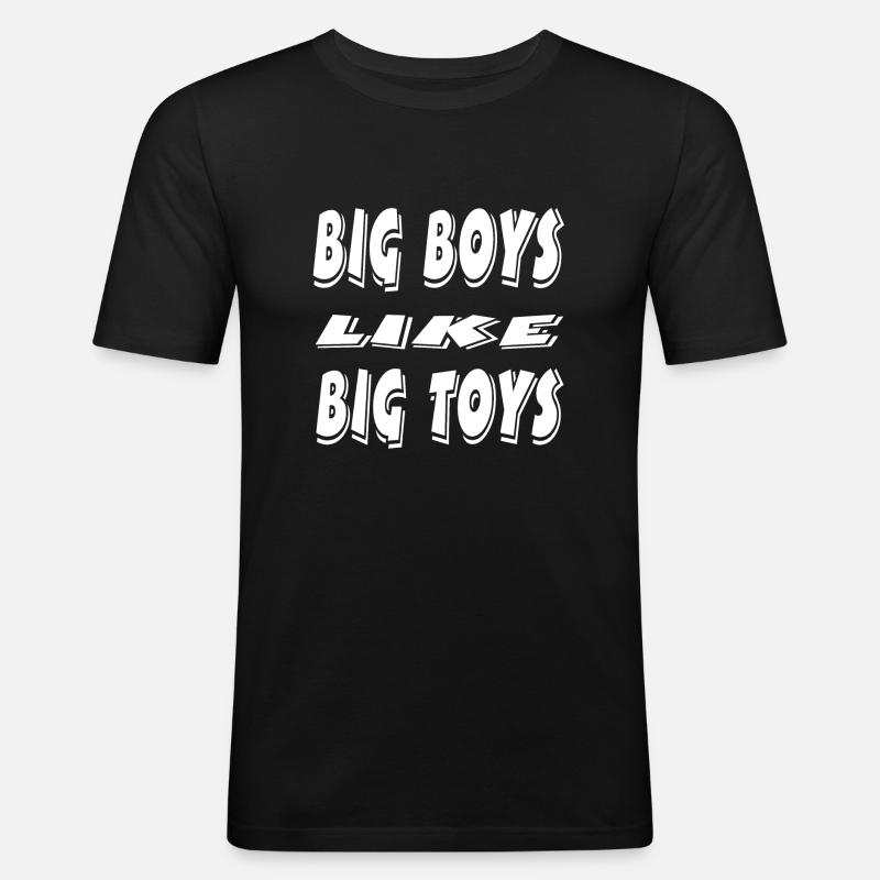 Traktor - Männer Slim Fit T-Shirt - Schwarz