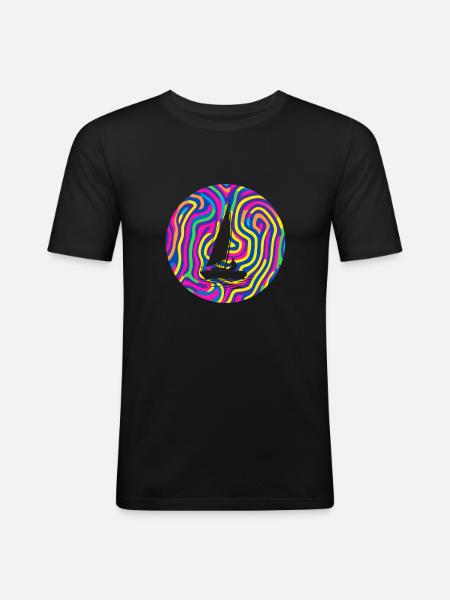 Segelboote Segelboot Boote - Männer Slim Fit T-Shirt - Schwarz