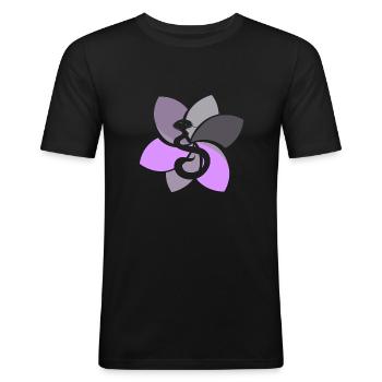 Snakes Contortionist Snake species - Men's Slim Fit T-Shirt - black - Front - Nik (191cm)