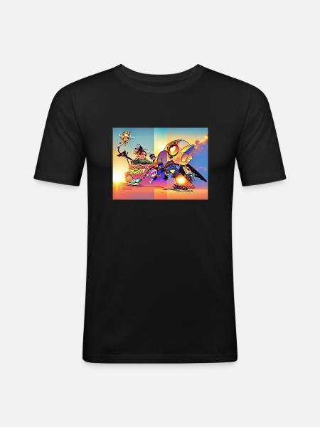 Chill - Men's Slim Fit T-Shirt - black