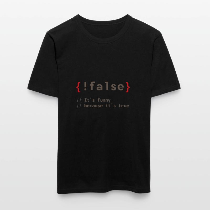 Coding Debug Admin Programm Geschenk Männer Slim Fit T-Shirt