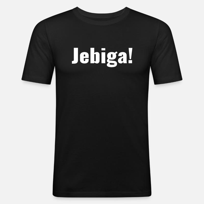 Balkans - Verdict - Jebiga - T-shirt près du corps Homme - noir