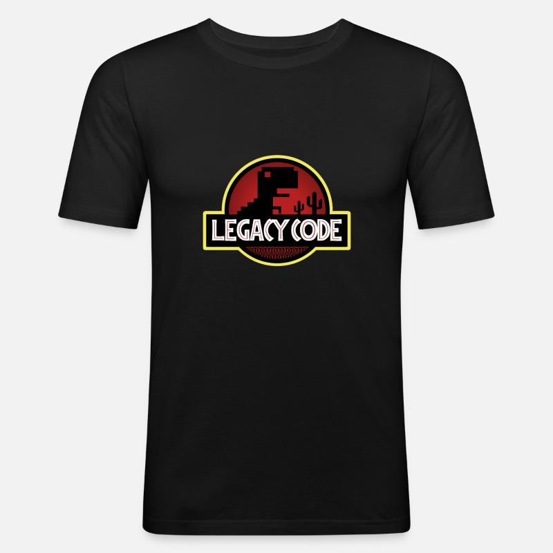 Legacy Code - Men's Slim Fit T-Shirt - black