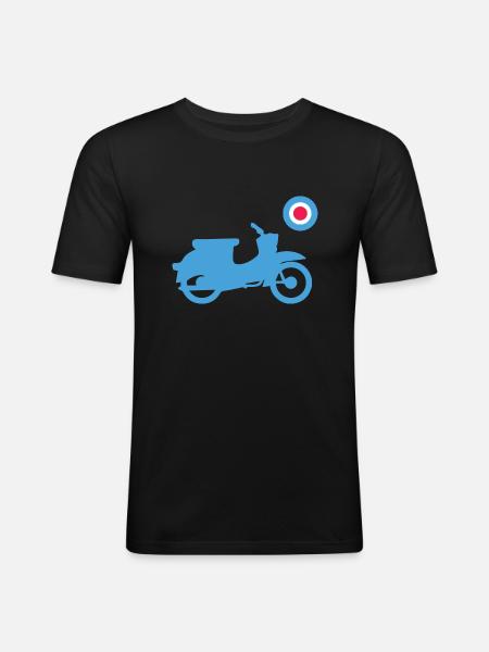 Schwalbe Mod Great Britain Style - Men's Slim Fit T-Shirt - black