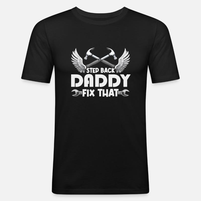 Mr Fix it - Men's Slim Fit T-Shirt - black