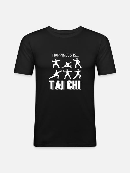 Tai Chi - Men's Slim Fit T-Shirt - black