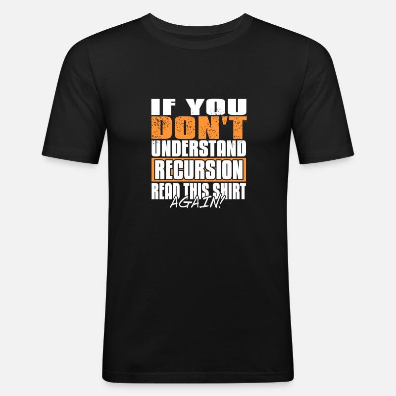 Programmer - Men's Slim Fit T-Shirt - black