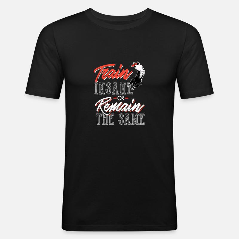 Border Collie - Männer Slim Fit T-Shirt - Schwarz